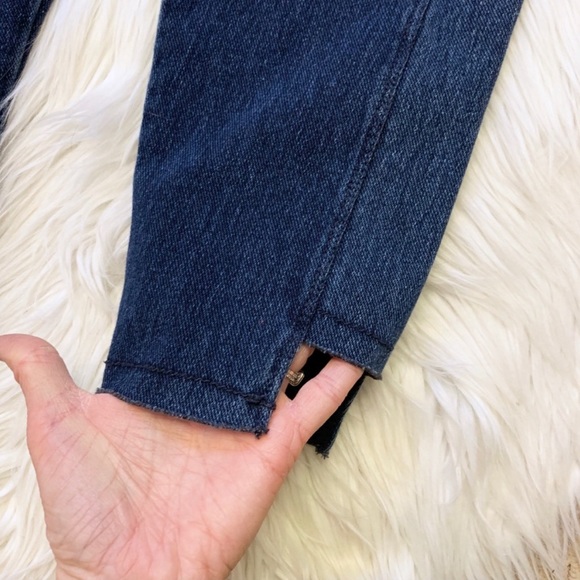 LYSSÉ Denim Step Hem Toothpick Legging in Indigo 13-1838-M9, Women’s Size Small - Picture 4 of 5